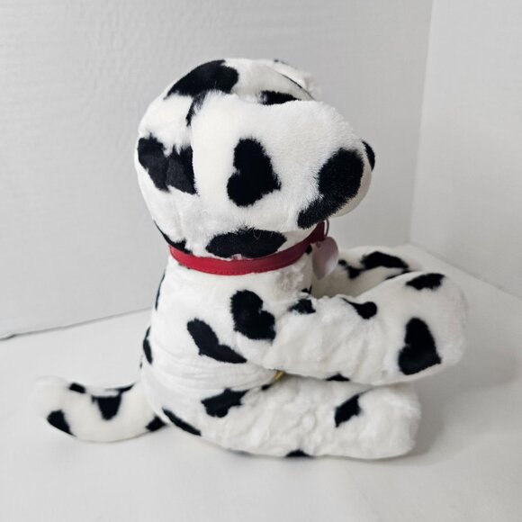 Build A Bear Dalmatian Heart Dog Plush Puppy Stuffed Animal Toy 2009 - Picture 5 of 12